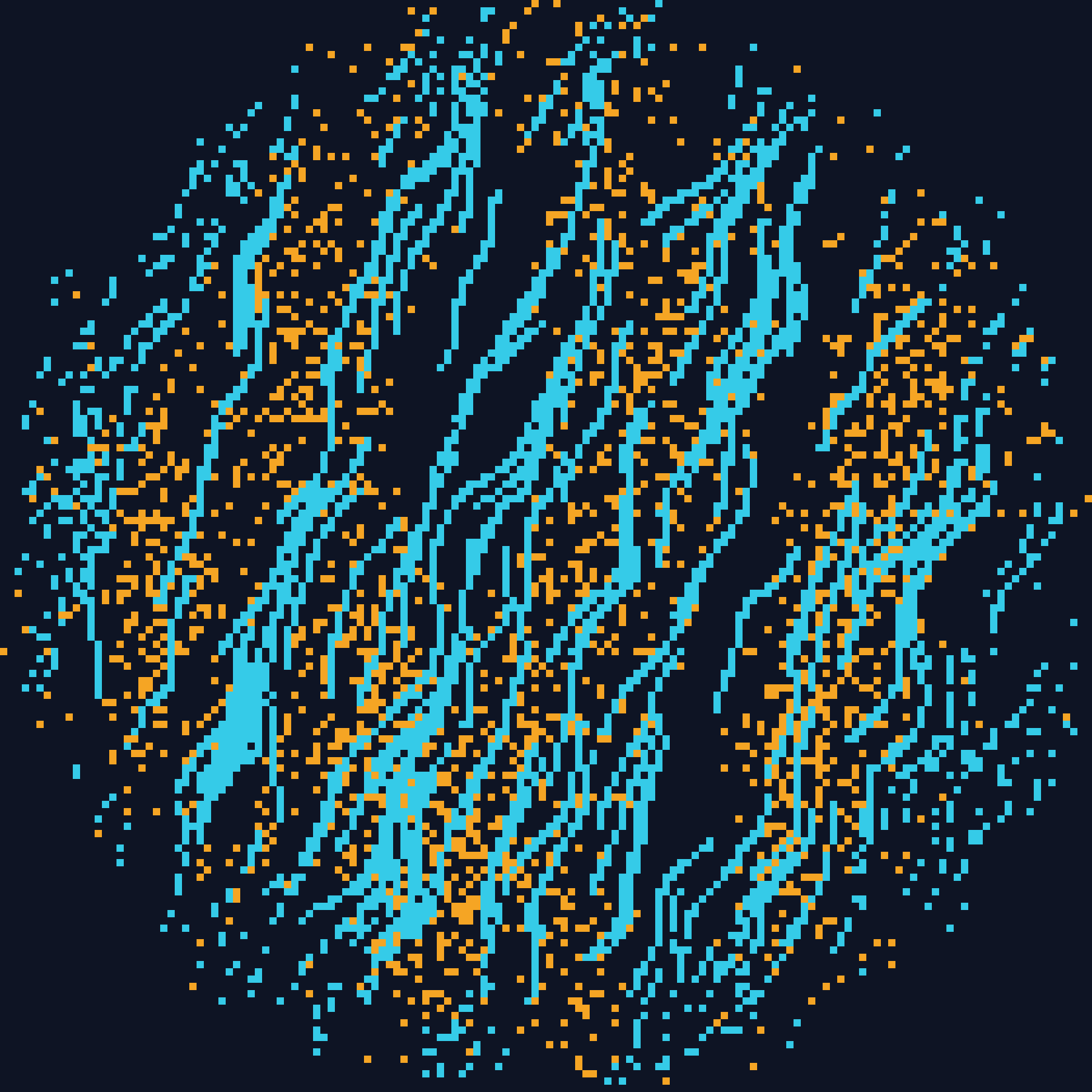 The dithered edge Flield actually draws
